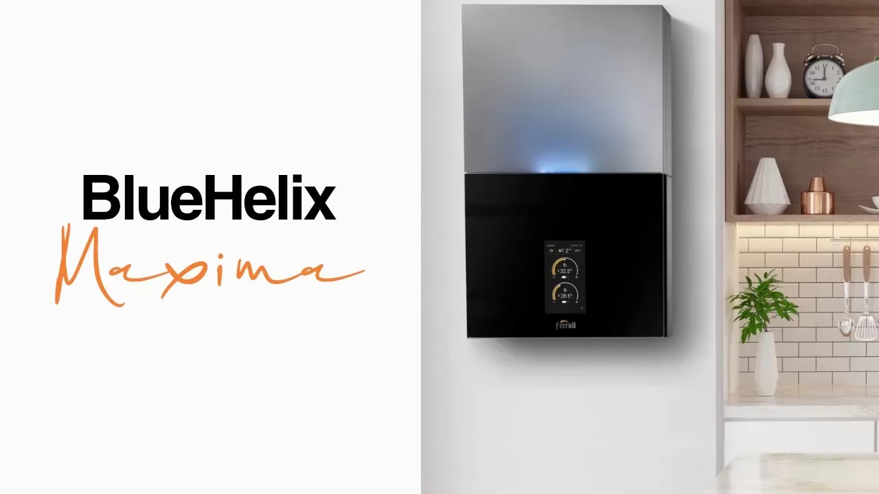 Centrala termica Ferroli Bluehelix Maxima 34C 34 kW - centrala smart pentru confortul tau