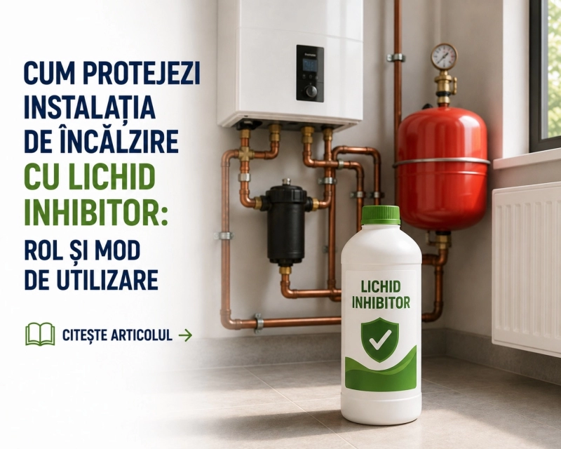 Lichid inhibitor pentru instalația de încălzire: ce este și de ce se folosește