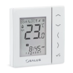 Termostat SALUS VS10WRF, wireless, programabil, cu montaj in doza