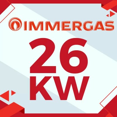 Imagine reprezentativa Centrala gaz Immergas 26 kw